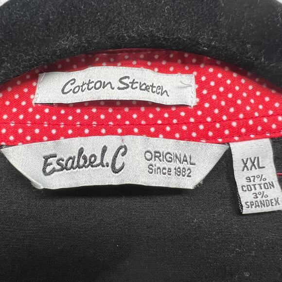 Esabel C. Womens Classic Core Workwear Office Academia Timeless Shirt Size XXL - Picture 2 of 9